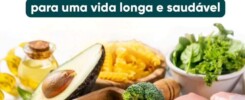 Dieta mediterrânea para uma vida longa e saudável