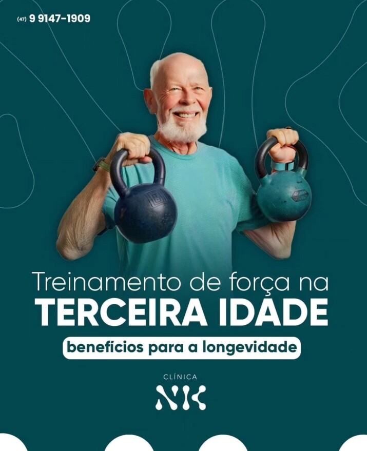 Benefícios do treinamento de força na terceira idade